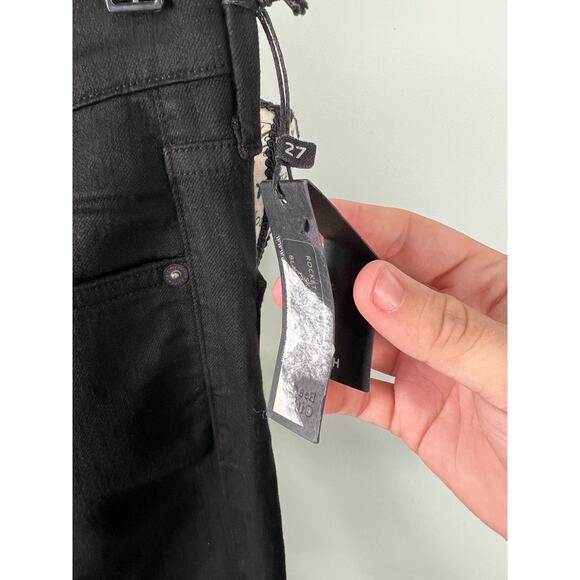 NWT Citizens of Humanity Rocket Highrise Skinny Black Jeans - Picture 4 of 10